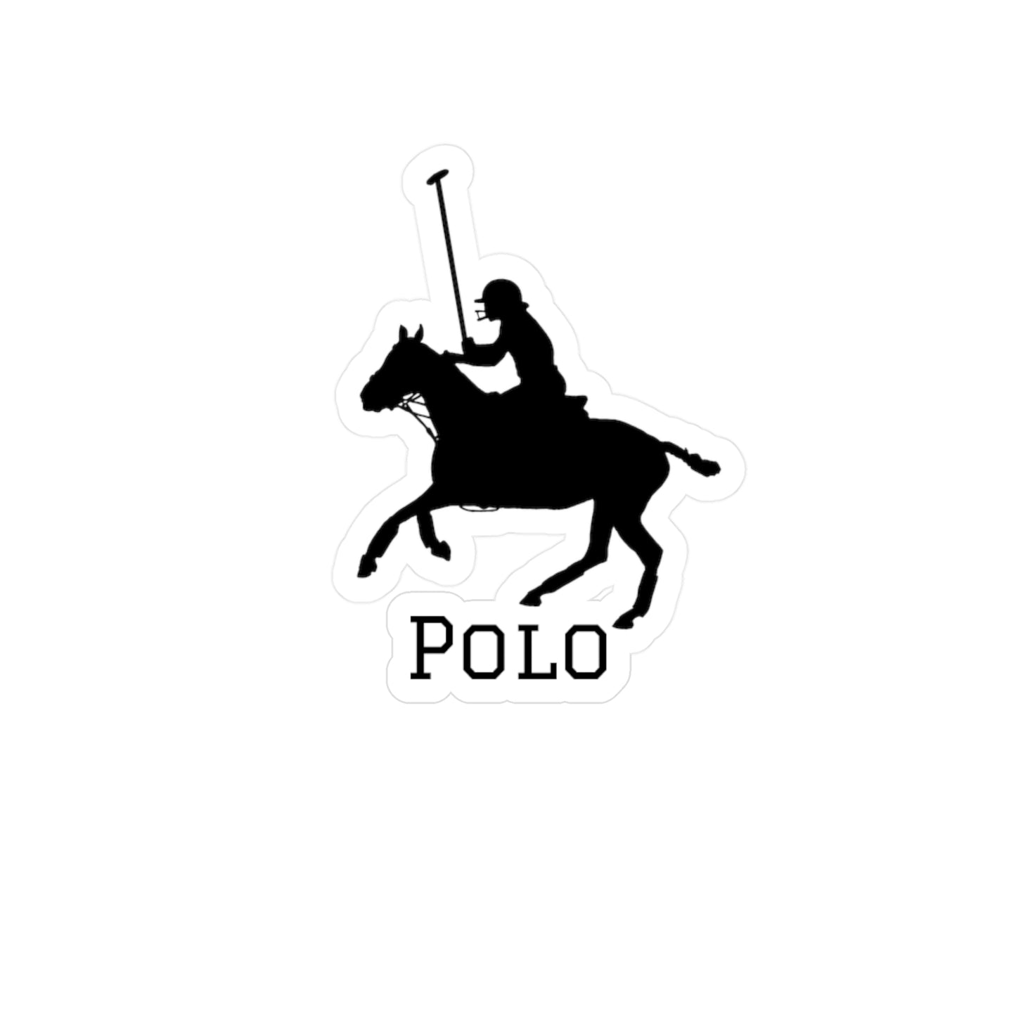 Polo Pony Decal