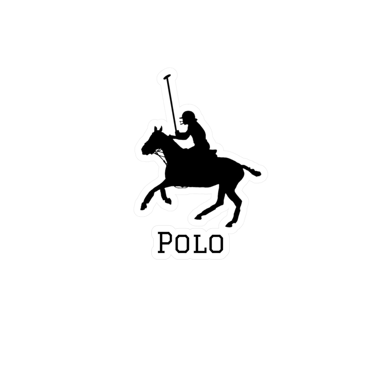 Polo Pony Decal