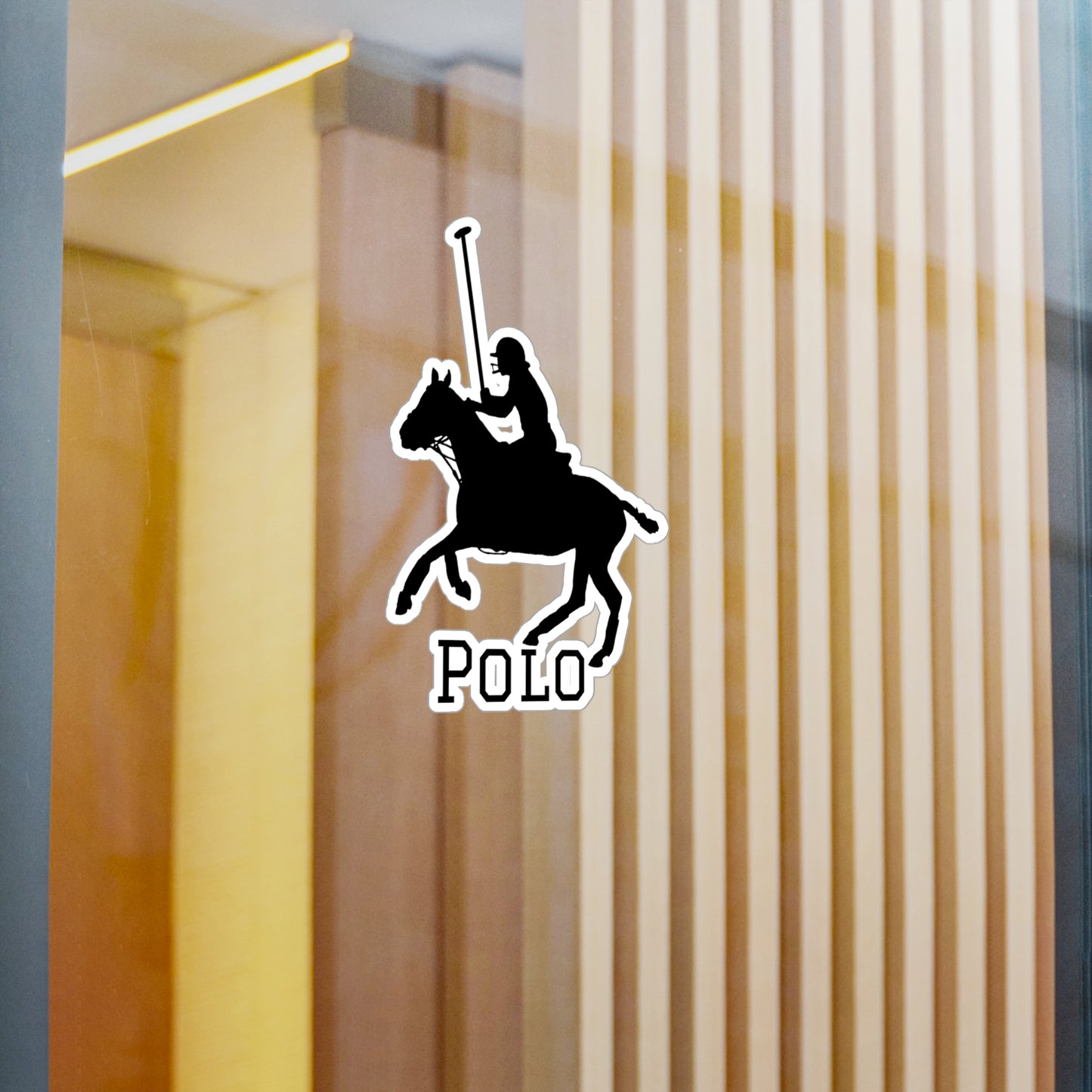 Polo Pony Decal