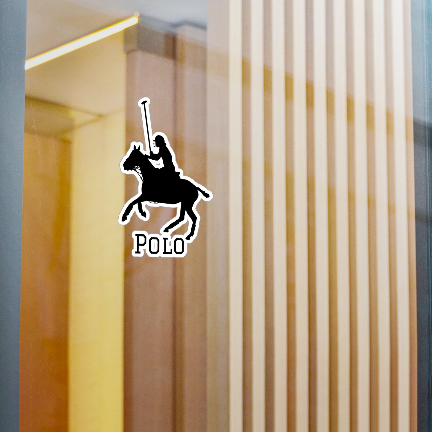 Polo Pony Decal