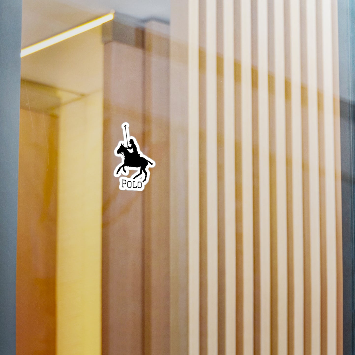 Polo Pony Decal