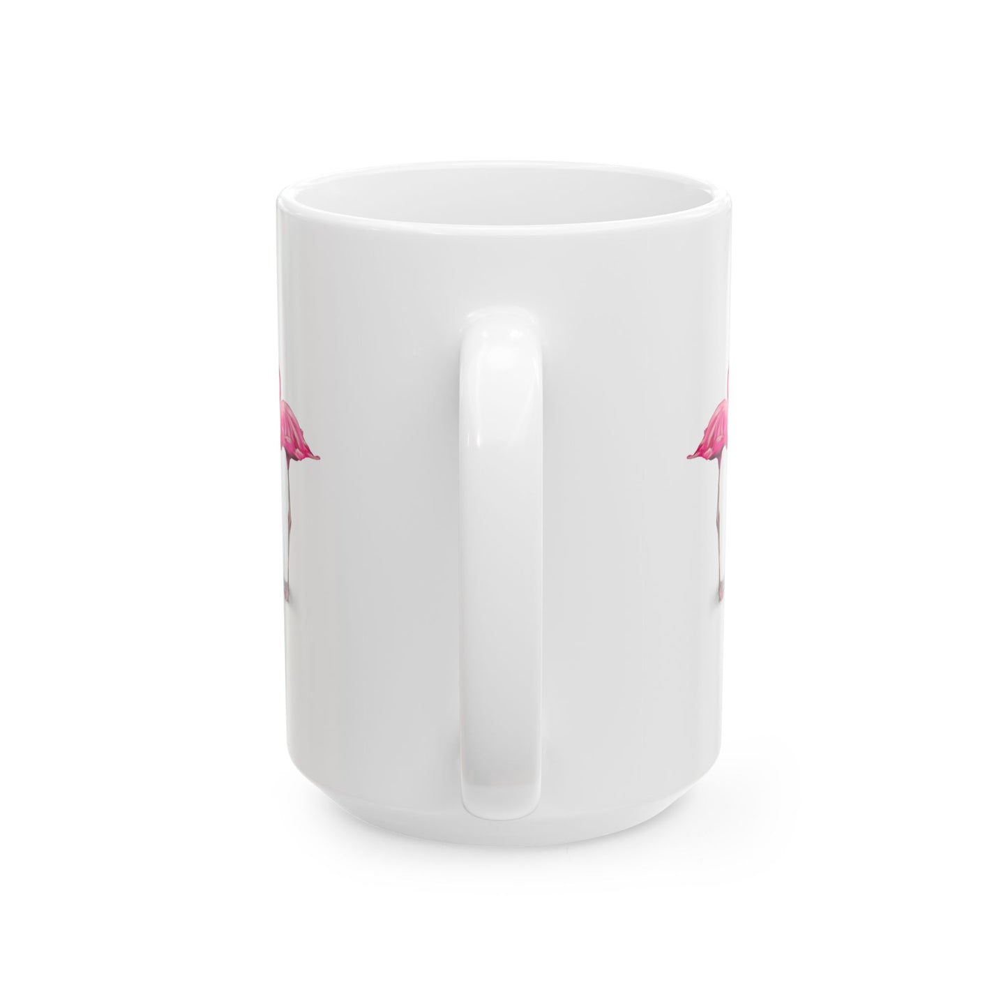 Flamingo Ceramic Mug, (11oz, 15oz)