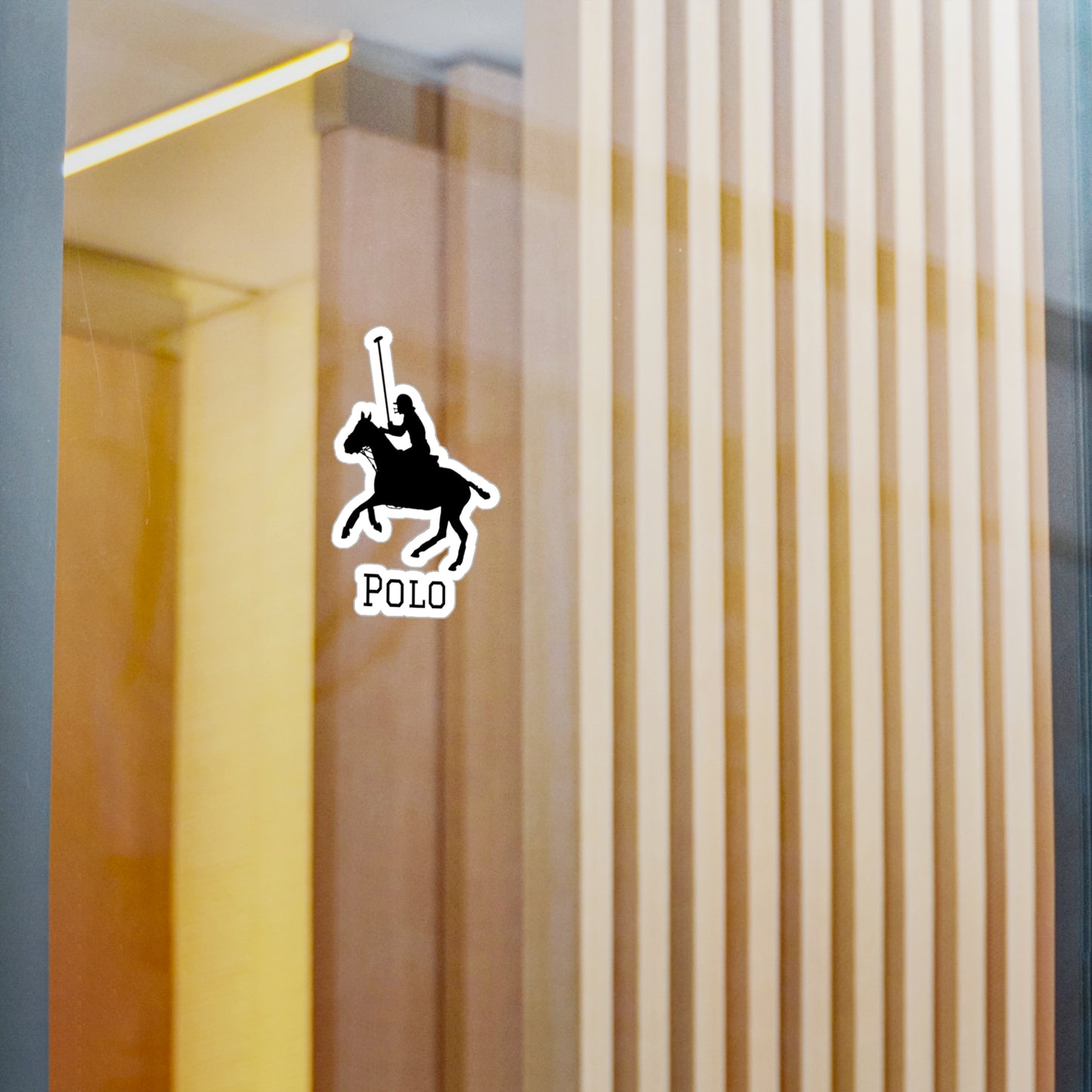 Polo Pony Decal